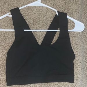 Lululemon black sports bra